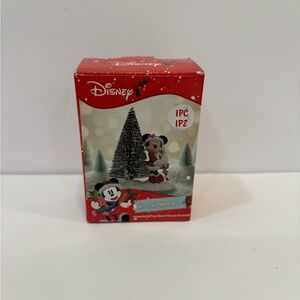 Disney Red and White Mickey and Minnie Holiday Ornament